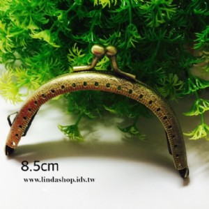570-85-02 古銅押花口金-8.5cm